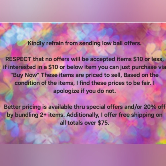 Seller Policy Notice - Picture 1 of 1